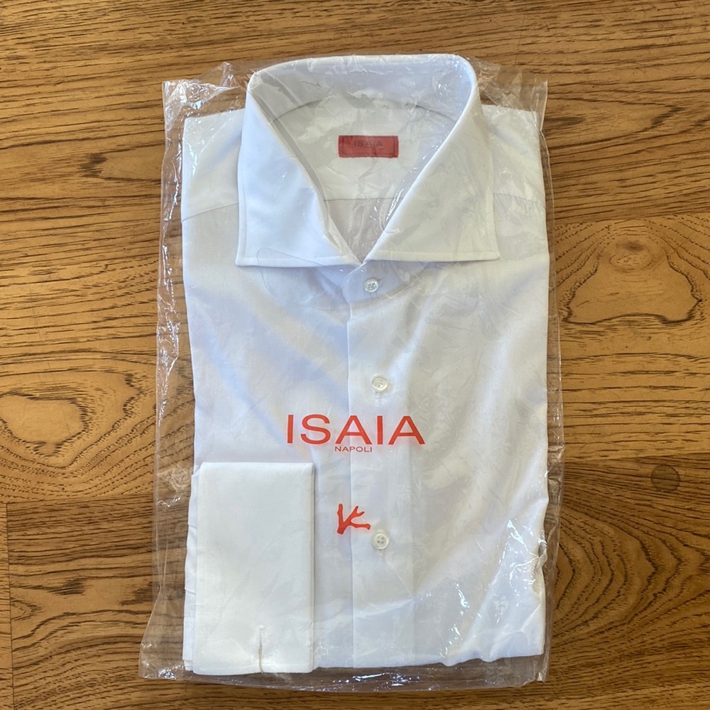 Isaia Napoli men’s dress shirt